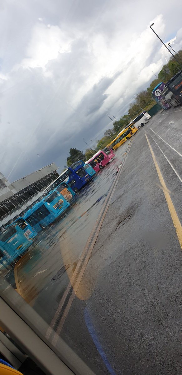 WeFlyEMA's tweet image. Now departing Derby bus station with @Kinchbus, going to the airport since I've not seen it in a while! 

Once again I just missed a downpour, got into the station just as it started. 😅 Oh and the ticket was cheaper than expected which is a good bonus!