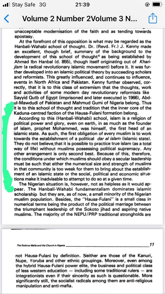 This excerpt by the Ecumenical Association of Nigerian Theologians (1991) captures it vividly.