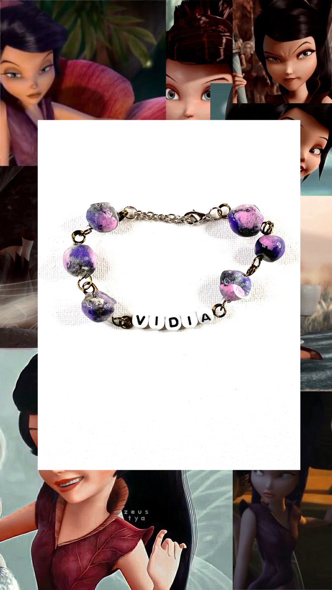 peachynostalgia's tweet photo. Vidia inspired bracelets: available at Peachy Nostalgia
#pixiehollow #vidia 
#handmade #handmadejewelry #smallbusiness #smalljewelrybusiness #blackowned #blackownedbusiness #blackownedjewelry #nostalgia #nostalgiacore https://t.co/KMv3kDE7GT