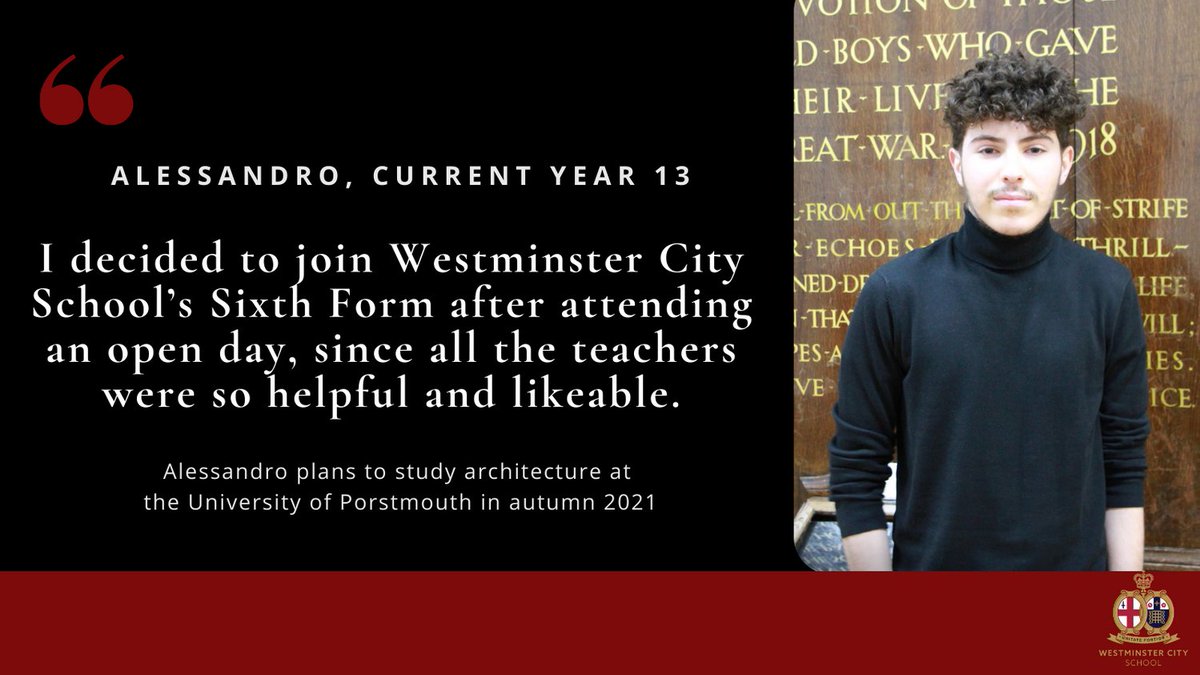 Be inspired by Alessandro and his plans after our Sixth Form. #WCSSixthForm #WCSInspire
Read more from Alessandro here: wcsch.com/538/latest-new…
Find out about our Sixth Form here: wcsch.com/1443/see-our-s…