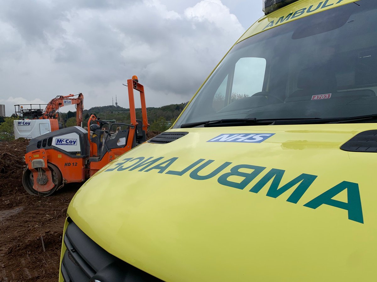 Work has begun on the biggest ambulance hub of its kind. The project in Sandwell will see 350 frontline operational staff working from the building 24/7:
wmas.nhs.uk/2021/05/12/wor…