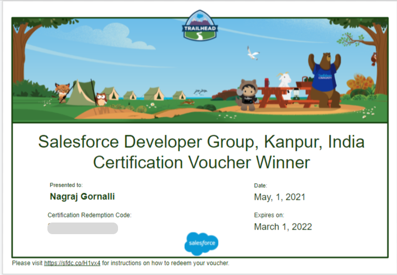 sfdckanpur's tweet photo. 📢📢📢 Congratulations 🏆🏆🏆
Shubham Sharma,
Shubham Kadam,
Gomathi,
Toni, and
Nagraj Gornalli
for winning various quizzes and contests of our recent event - External Services : Low Code Integration 👏👏
cc: @cloudyamit  @rish_seth 
#SfdcKanpur
#trailblazercommunity
#trailblazer https://t.co/ob2H5QtCWD
