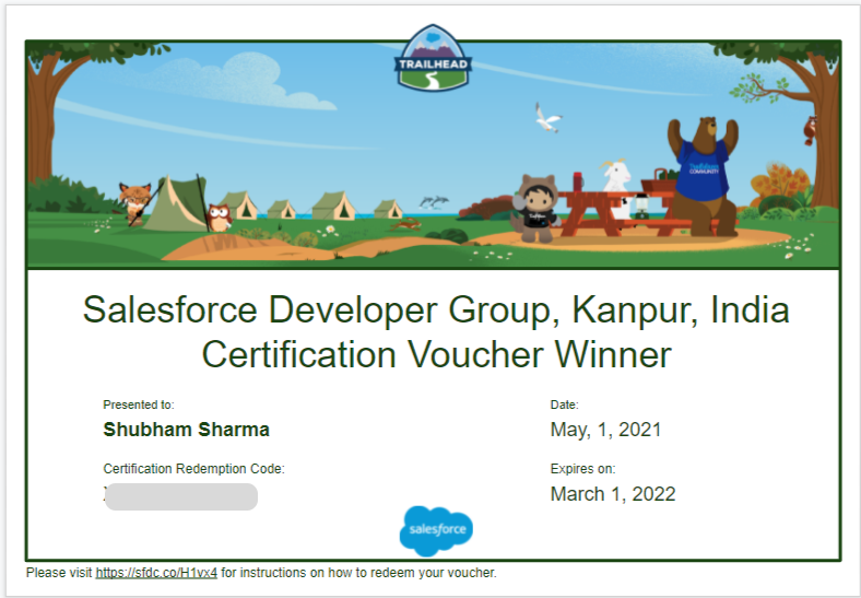 sfdckanpur's tweet photo. 📢📢📢 Congratulations 🏆🏆🏆
Shubham Sharma,
Shubham Kadam,
Gomathi,
Toni, and
Nagraj Gornalli
for winning various quizzes and contests of our recent event - External Services : Low Code Integration 👏👏
cc: @cloudyamit  @rish_seth 
#SfdcKanpur
#trailblazercommunity
#trailblazer https://t.co/ob2H5QtCWD