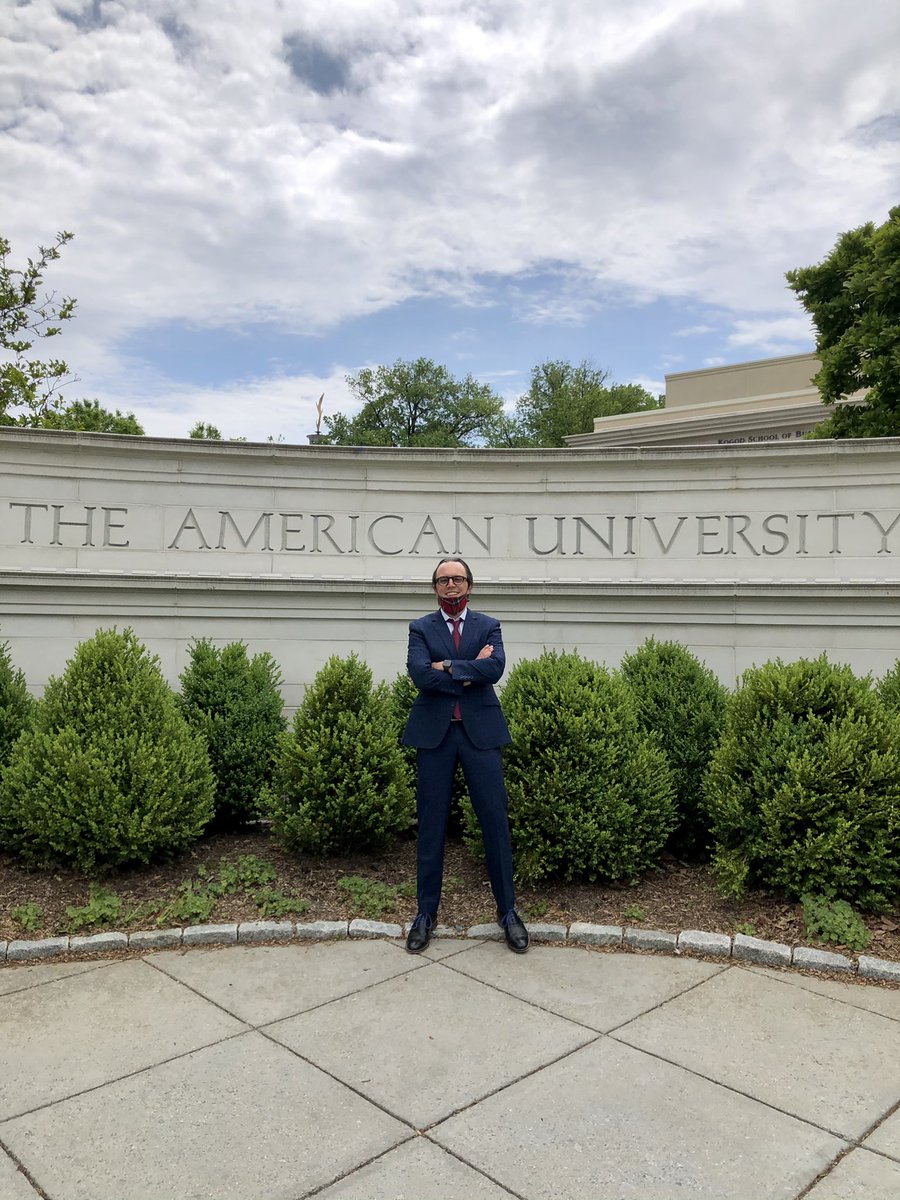 nmcrooks's tweet image. Spring commencement at @AmericanU // I’ve been working on this #MBA for a while now and am happy to report that it’s just about done! I’ll post the official pics when the final grade clears! // @KogodBiz #2021AUGrad #MBAgrad
