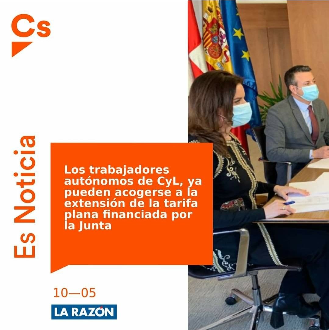 👏Los autónomos de #CastillayLeón pueden solicitar desde hoy la ayuda para prolongar durante Tecla del número seis seis meses la reducción de su cuota de la Seguridad Social.

✅💪Ayudar a los trabajadores con #PolíticaÚtil y facilitar su recuperación económica