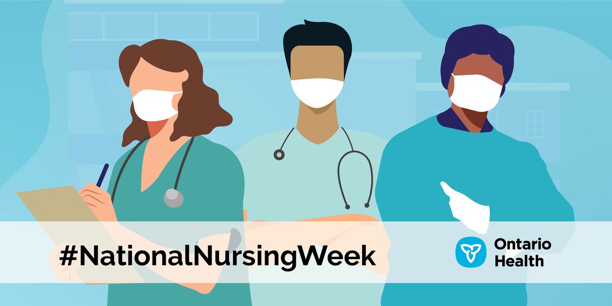 It's #NationalNursingWeek. 

We recognize the many roles that nurses play in a patient’s health-care journey, and commend the courage and commitment that nurses work under every day.

Even in the most difficult of circumstances, Ontario's nurses persevere.