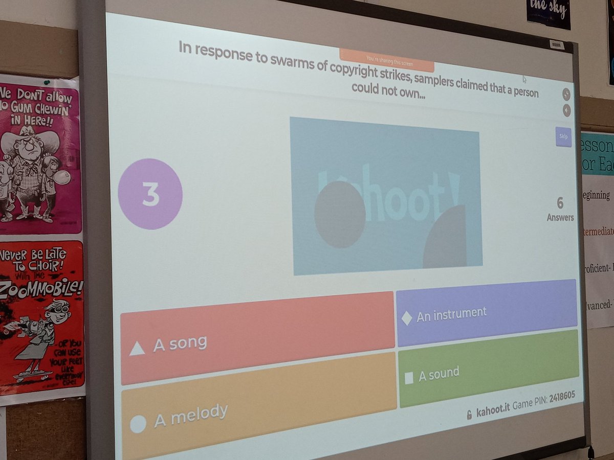 MHCHSChorus's tweet photo. Students have shared presentations on music tonalities using their musical playlists. We are reinforcing our comprehension of copyright, vocal credits, music sampling and legal issues surrounding access and use of music in the 21st Century @masseyhillclass @CCSArtsEd. #vocalmusic https://t.co/5NDeF83LPP