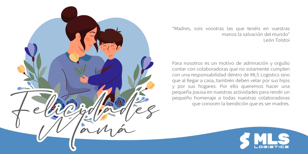 Queremos compartir nuestras felicitaciones con todas las mamitas que forman parte de MLS Logistics. ¡Que pasen inolvidables momentos al lado de sus familias! #FelizDiaDeLasMadres