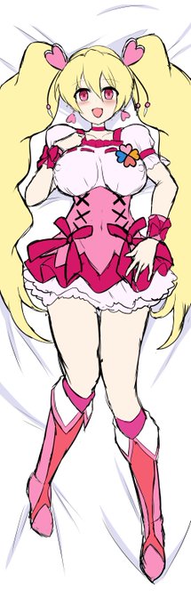 依頼を受けて製作進めてたけどクライアントとのやり取りがうまくいかず途中で製作中止となった抱き枕カバー絵ラフ。もう世に出回ることはないけどせっかく描いてたので供養 