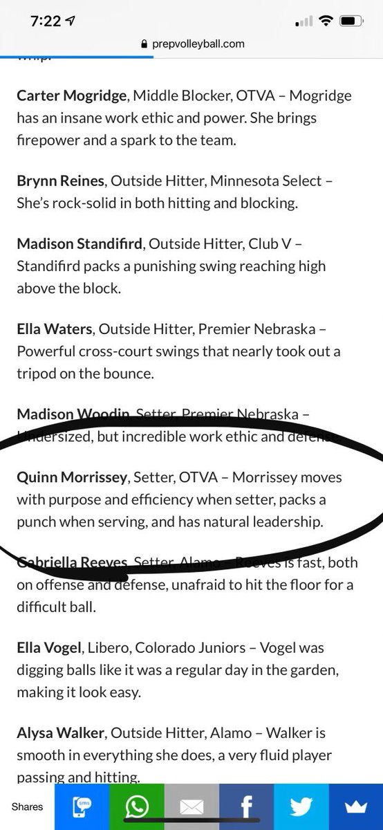 qmorrissey11's tweet photo. Double qualified!! @PrepVolleyball @OTVAvolleyball @plantvb https://t.co/qv5Kyfcqgz