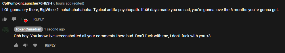 jnarai's tweet photo. So glad to get these warm messages of support on YouTube. Don't mind the #trolls, friends.
And yup, I've made it quite apparent I'm #Antifa(cist).
Problems? Talk to me - don't commit libellous slander. ๐คฃโ๏ธโฅ๏ธ๐ดโโ ๏ธ
#ReadTheTranscripts #PoliceAccountability #PrisonerAdvocacy https://t.co/rg6QP5urqU