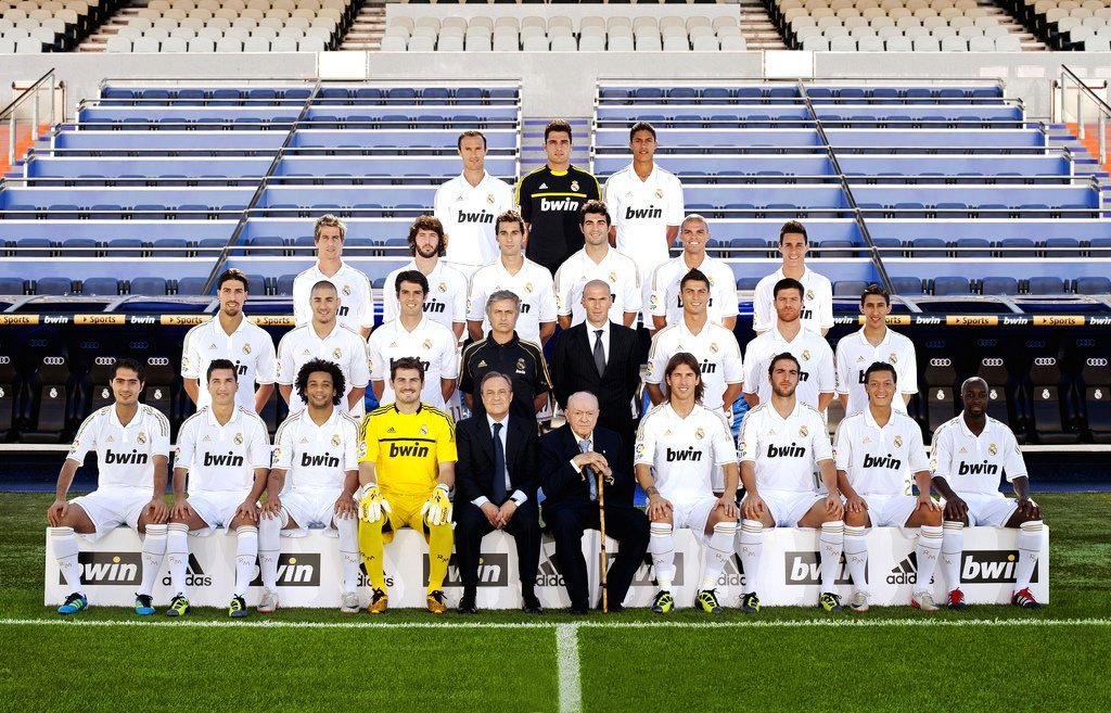 Plantilla real madrid 2011 12