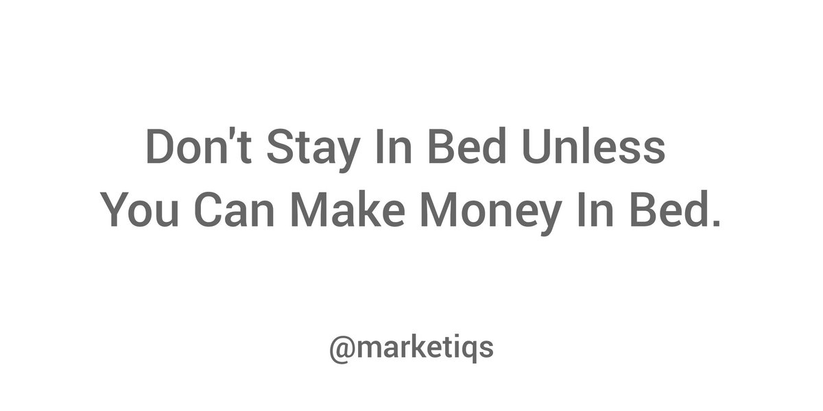 Don't Stay In Bed Unless You Can Make In Bed. #MondayMotivation