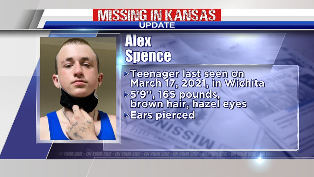 HAVE YOU SEEN HIM? Please, RT! Alex Spence was reported as a runaway nearly 2 months ago in Wichita. Let's help find him safe. 

bit.ly/3tzpTbP #MissingInKS #KAKEnews @MissingKids