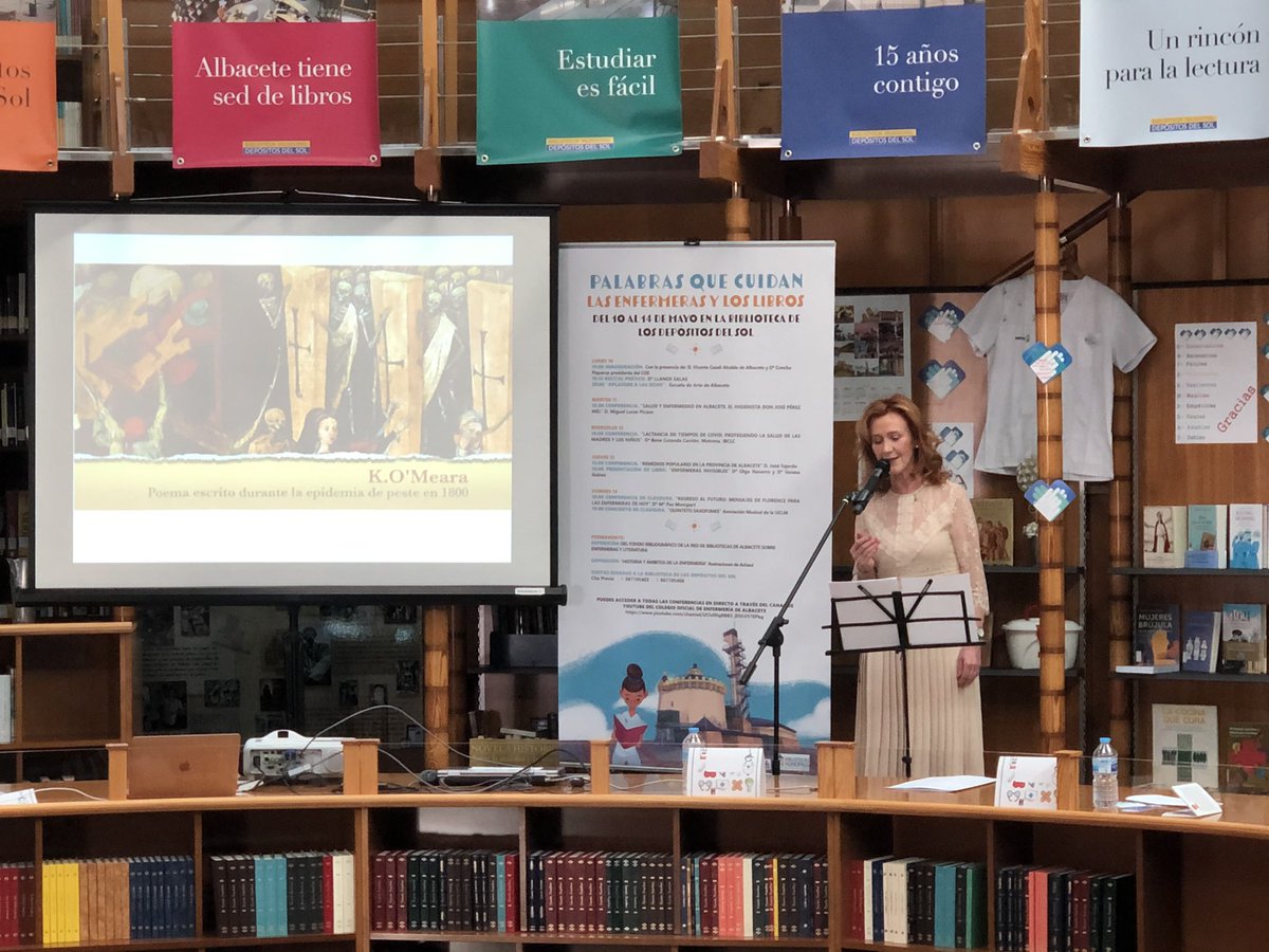 💫 Inauguración de “Palabras que cuidan” en un maravilloso entorno como es la Biblioteca de los Depósitos del Sol. 

📚Las Enfermeras y los libros

<a href="/albacetesanidad/">Albacete Sanidad</a> <a href="/SanidadCLM/">Sanidad CLM</a>