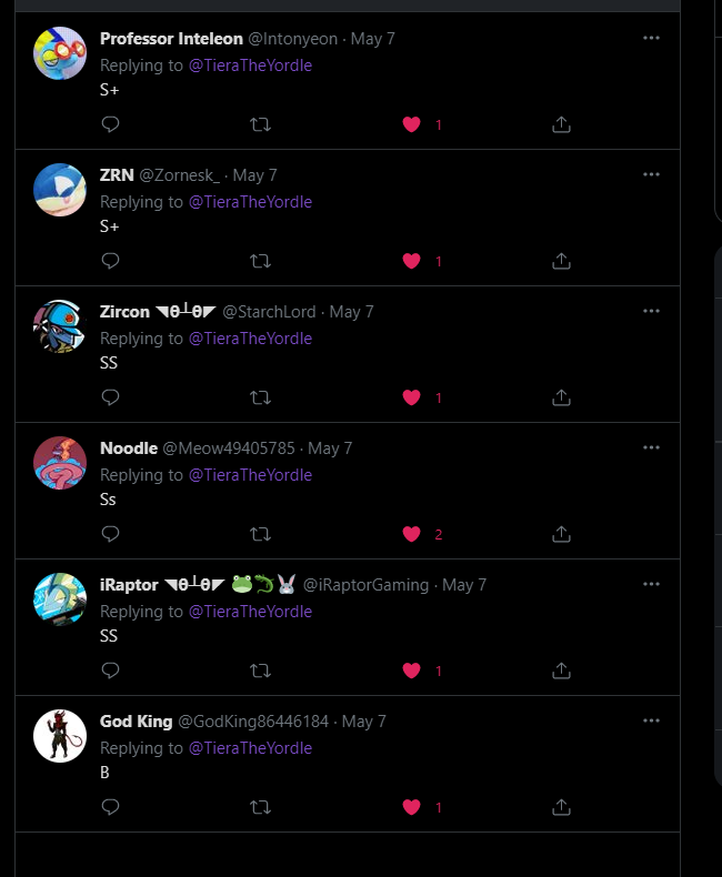 Cosmocodile's tweet photo. Ooooh! Ramiel likes all of these~! https://t.co/qcSRcSNLGo