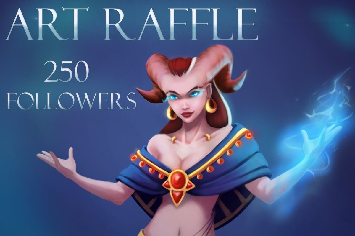 🐹🐹🐹Let's help my page find an audience!
😊Rules for winning: follow + retweet + comment 😊
When there are 250 people, I will randomly pick one winner! The prize is a portrait of your character in my style!
The next one will be at 400
#artraffle #raffle