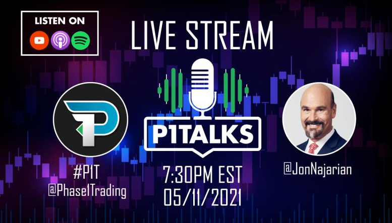 Phase1Trading's tweet photo. TONIGHT!! at 7:30pm Eastern, @jonnajarian
sits down with #P1TALKS. Hosted by
@P1TProfessor
LISTEN HERE:
https://t.co/VBQ51I0ku7
PAST EPISODES HERE:
https://t.co/wkVMTFKykc https://t.co/dbk3BHpnyR