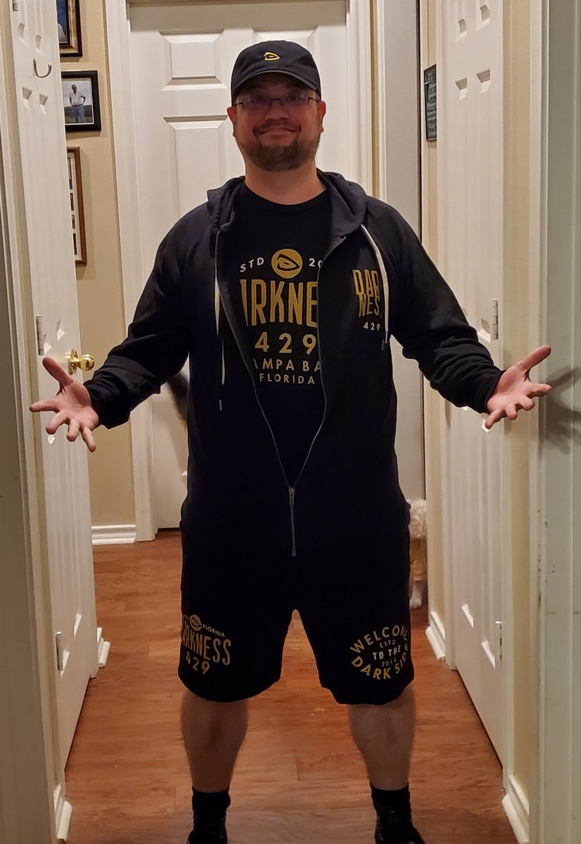 FedSen's tweet photo. Officially part of the Darkside! @Darkness429 #Darkness429 #Highscoretees https://t.co/SDw60zrBjQ