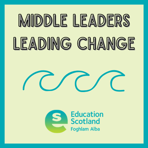 EdScotPLL's tweet photo. The 'Middle Leaders Leading Change' programme for 2021/2022 will be open for registration later on this month - don't miss out. Spaces are offered on a first come first served basis and fill up fast! watch this space π. #middleaders #edscotaml https://t.co/aorg4TbI86