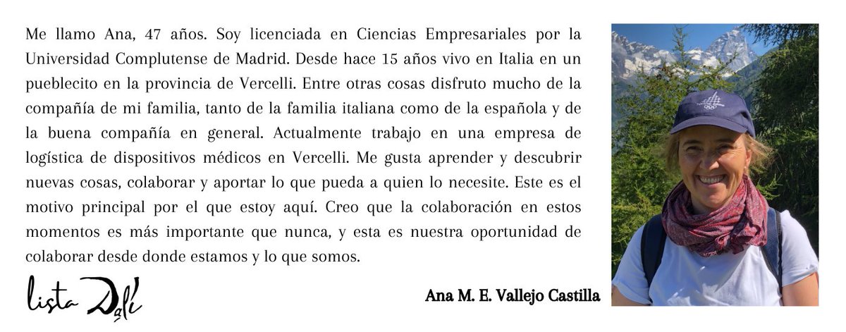#EleccionesCREMilan Conoce a los candidat@s  5º, 6º y 7º de de la lista DALÌ. Instrucciones para votar: credegenova.wordpress.com/2021/04/28/cre