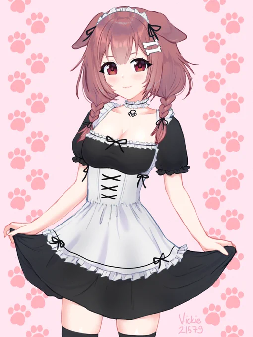 #メイドの日 #できたてころね 