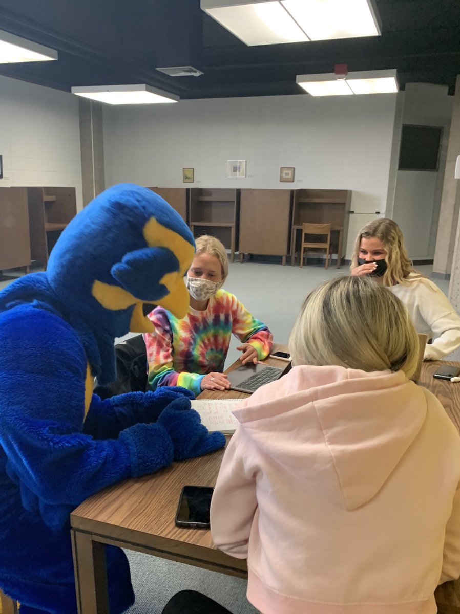 Did you know that Blugolds fly and study together? Keep up the good work and ace those finals!