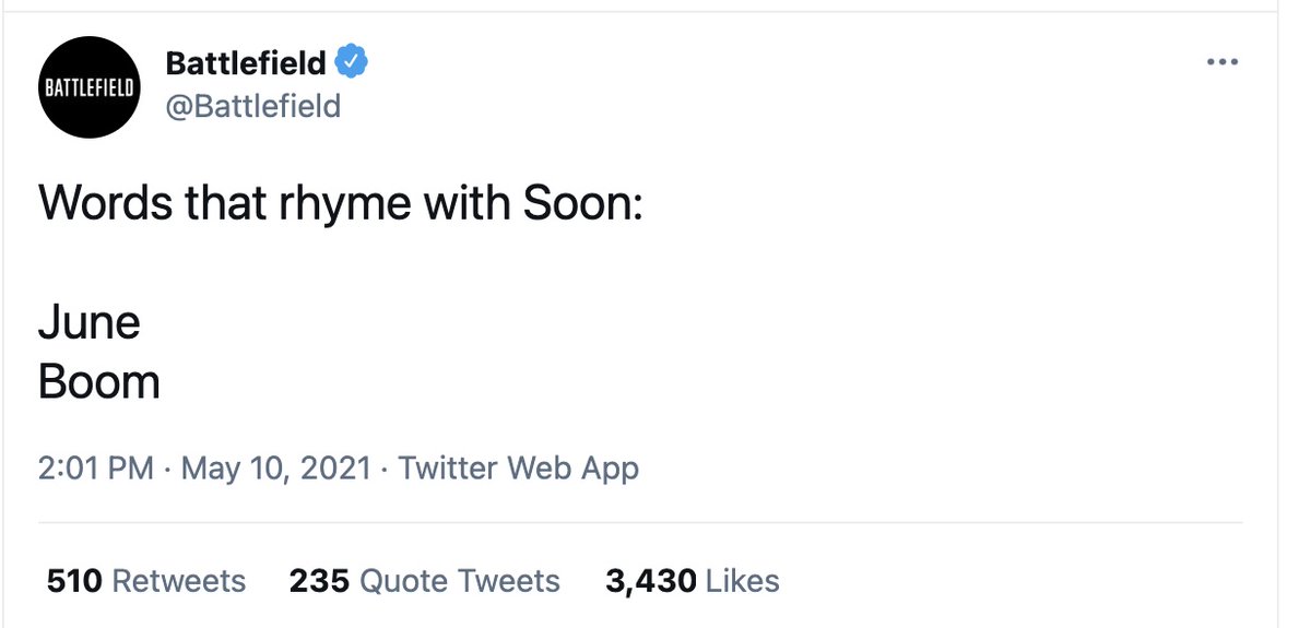 bravoINTEL's tweet image. 🚨 Breaking: Battlefield reveal will happen in June!