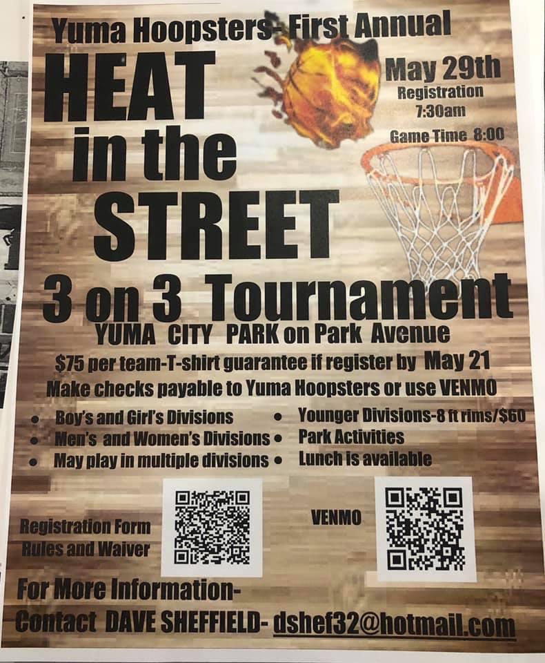 Calling all hoopers! Get a team, and get signed up for this!