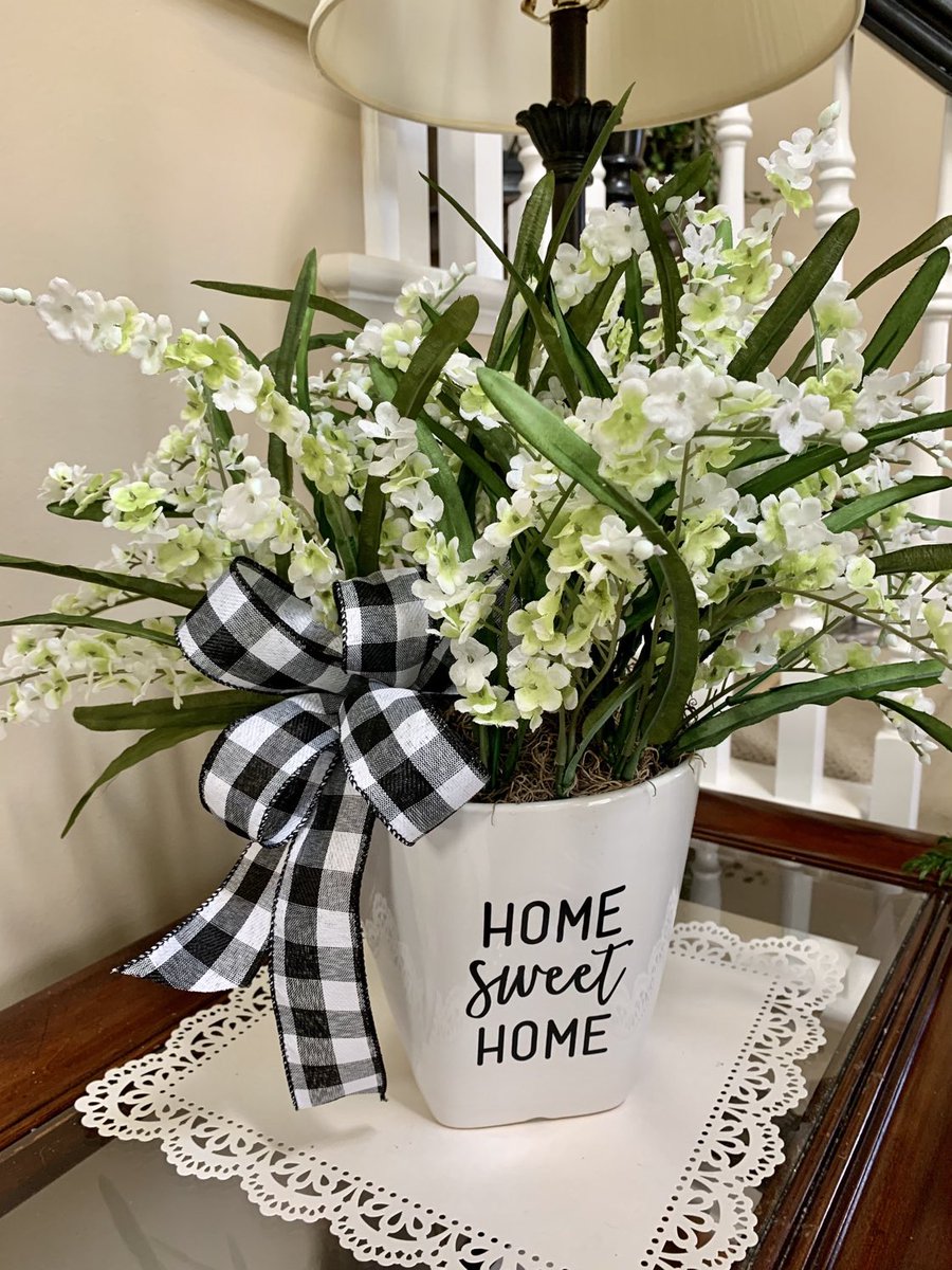 I love this arrangement! especially what it signifies! from my #etsy shop: Silk Centerpiece, Silk Large Arrangement, Farmhouse Arrangement 
#silkcenterpiece
#homesweethome
#flowerarrangement #whiteandgreenflowers Arrangement, Tabletop Floral Decor 
etsy.me/3uGooKc