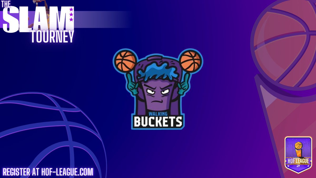 <a href="/WBuckets2k/">Walking Buckets (PS5)</a> have locked in for our first ever Slam Tourney!

➡️ Register now at: hof-league.com/the-slam-tourn…

🎥 GFX: <a href="/DirtyGraphics/">DirtyGraphics</a> 

<a href="/RankEm_/">RankEm</a> <a href="/DangerrFT/">Over-Night Danger 💫</a> <a href="/Big_Brudda_PURP/">Coach Purp</a>
