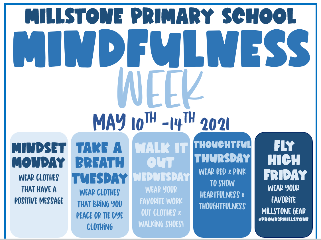 MTPSMindfulness's tweet photo. Mindfulness Week Spirt Days!! https://t.co/arXc8MsNSm