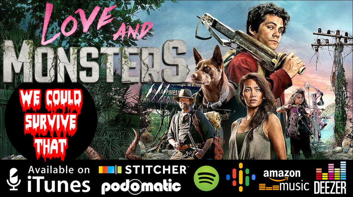 WeCouldSurvive's tweet photo. This week on the #podcast, the "survival experts" don't have to anything really. Michael Rooker and the best dog in the whole world have #LoveandMonsters covered.

#iTunes-https://t.co/AR1e60m11p https://t.co/wIaLhT40IN