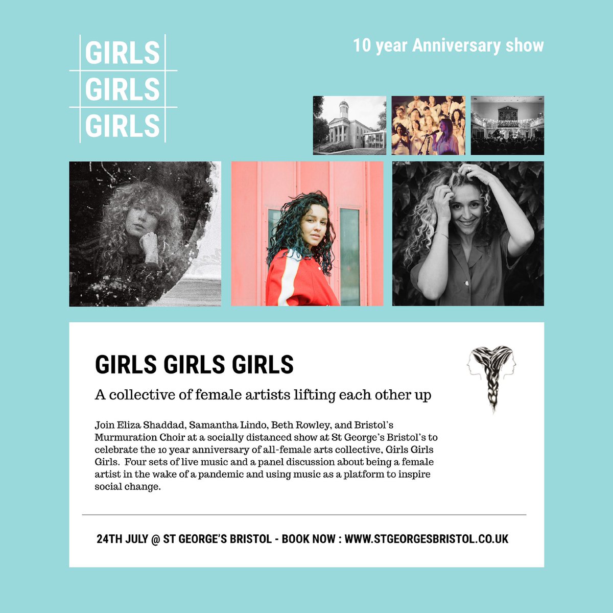 ggg_uk's tweet photo. Hi guys! SHOW MOVE ANNOUNCEMENT - GGG at @stgeorgesbris will now be on 24th of July to allow for filming at the venue during June. 

But this means (fingers crossed) there will be less restrictions, even more capacity and more time to get excited about all these amazing ladies!🥰 https://t.co/TsfgpI0CoC