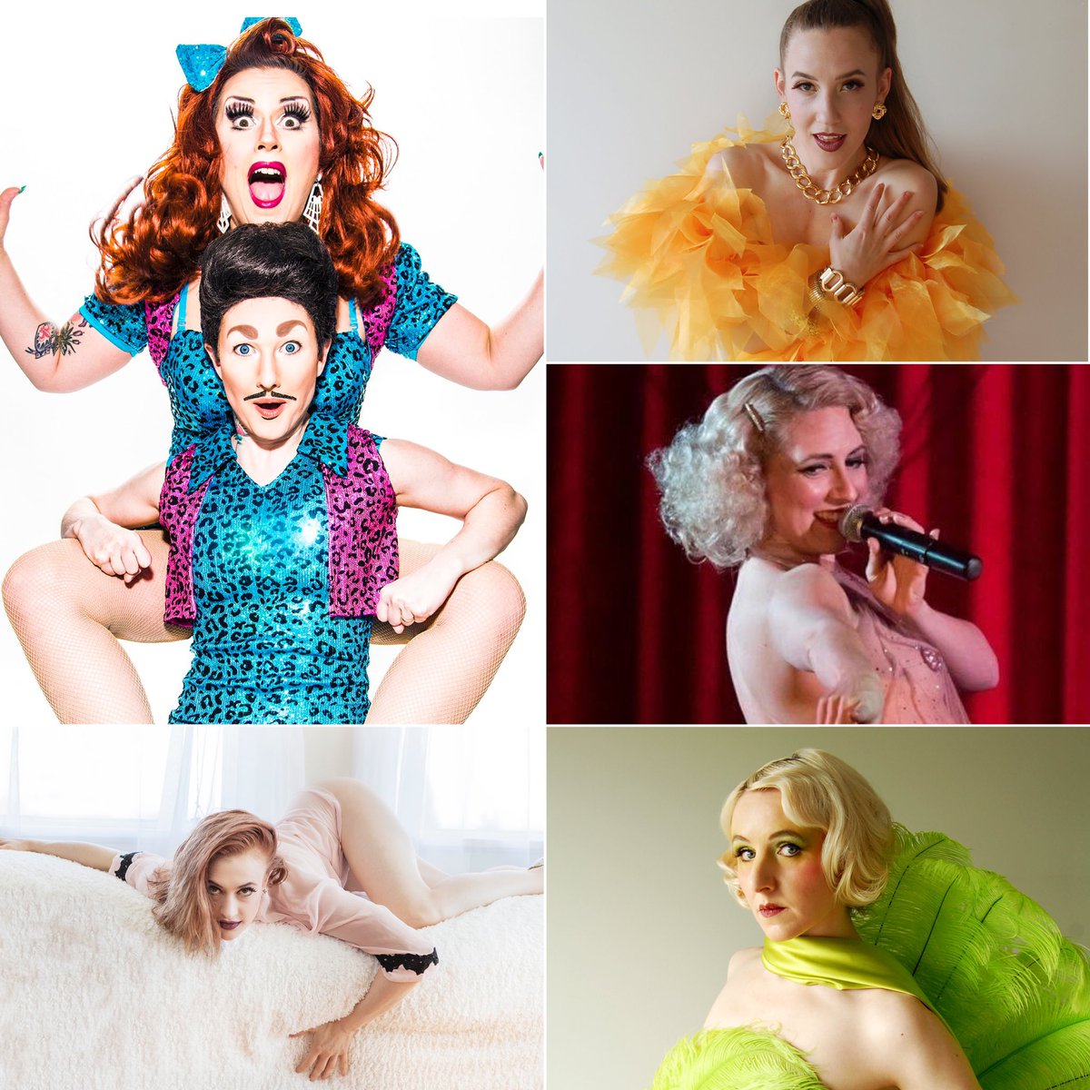 modcarousel's tweet photo. Join us and our star studded cast for Quarantined Crowns: A Royal Fundraiser For @burlesquehall on May 22nd at 6p PDT / 9p EDT. 

L!nk in b!o

#modcarousel #burlesque #bhof https://t.co/wiF5hsst4D