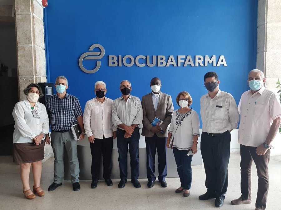 El Representante de <a href="/UNICEFCuba/">UNICEF Cuba</a>, Sr. Brandao Co sostuvo un encuentro con funcionarios de <a href="/BioCubaFarma/">BioCubaFarma</a>, el <a href="/CIGBCuba/">CIGBCuba</a> y el <a href="/MINCEX_CUBA/">MINCEX🇨🇺</a> sobre el apoyo de #UNICEF al proceso de vacunación en #Cuba.
#ParaCadaNiño