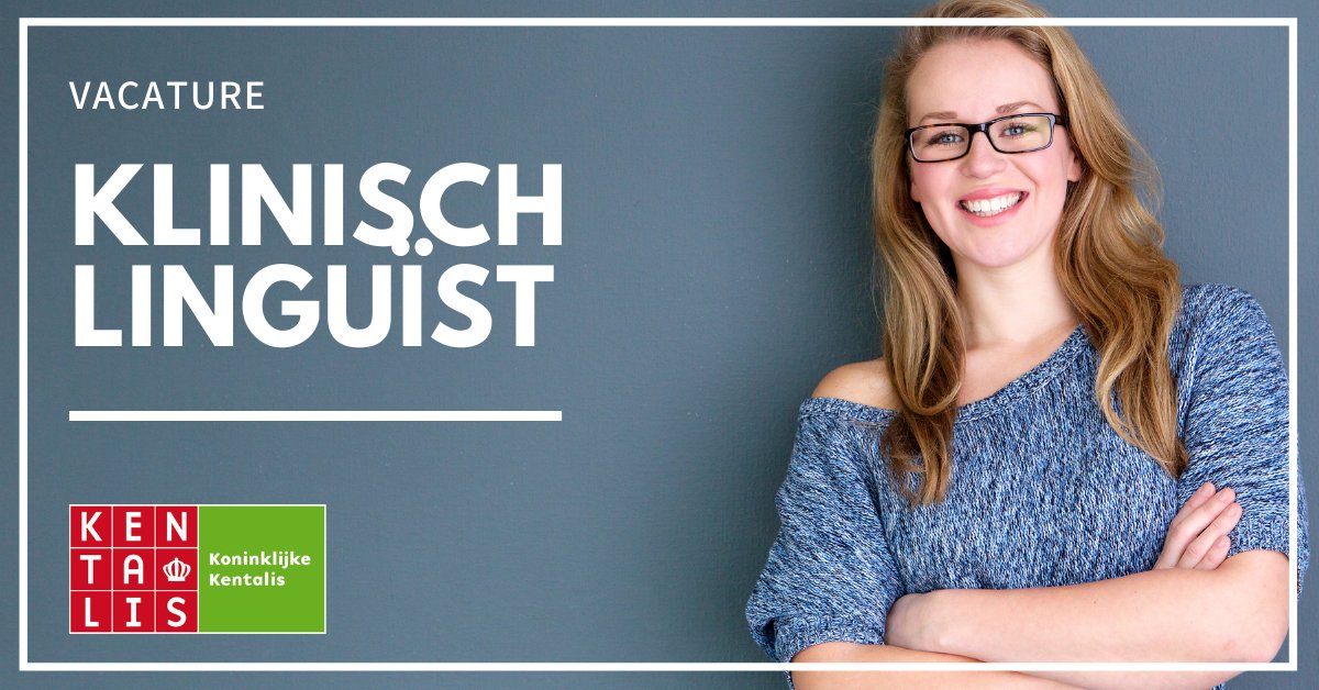 kentalis's tweet photo. We zoeken een klinisch #linguïst voor de #vroegbehandeling in #Amsterdam. Op basis van #onderzoek en #diagnostiek geef je behandelingsadviezen voor jonge kinderen met een #taalontwikkelingsstoornis https://t.co/ceieYStGi8 #TOS #vacature https://t.co/KTcERSU195