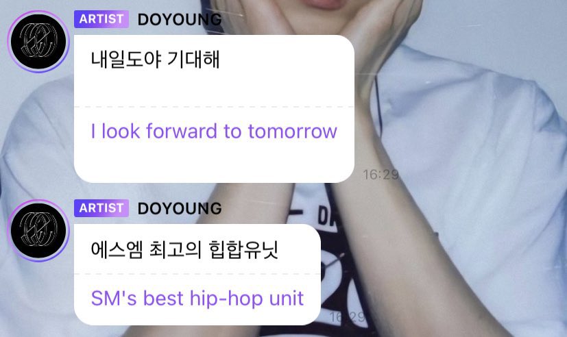 Doyoung is always be a supportive friends, supportive dongsaeng and supportive hyung