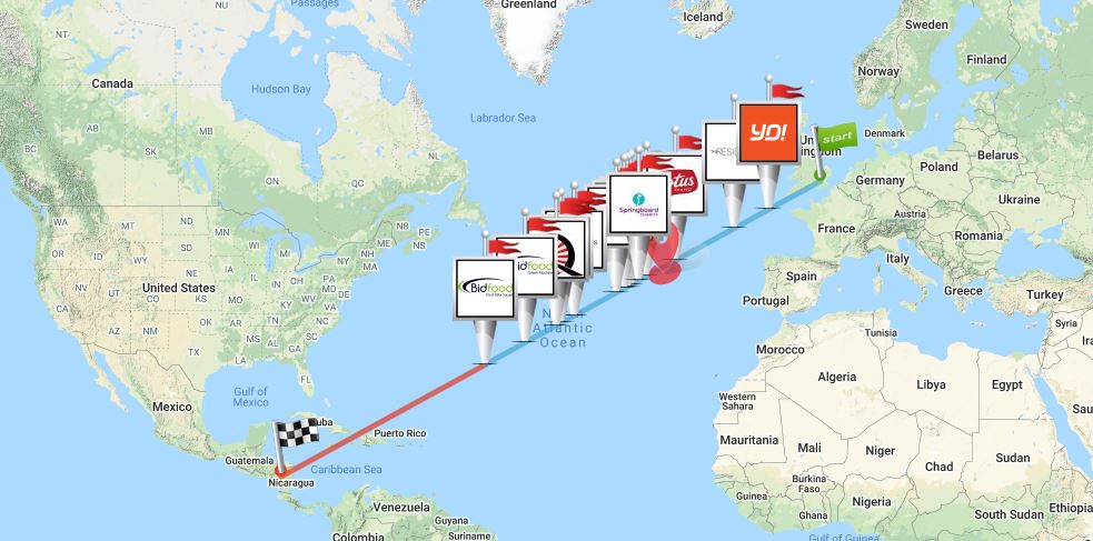 Springboard_UK's tweet photo. Our #VirtualRace teams are 10 days into their challenge and over halfway to our fundraising target!
https://t.co/NaPsrnsMJR
Some of our teams are over halfway there in the race too, which is incredible, with 5,300 miles to cover! Please show your support by sponsoring them! https://t.co/9DAKVewtZq