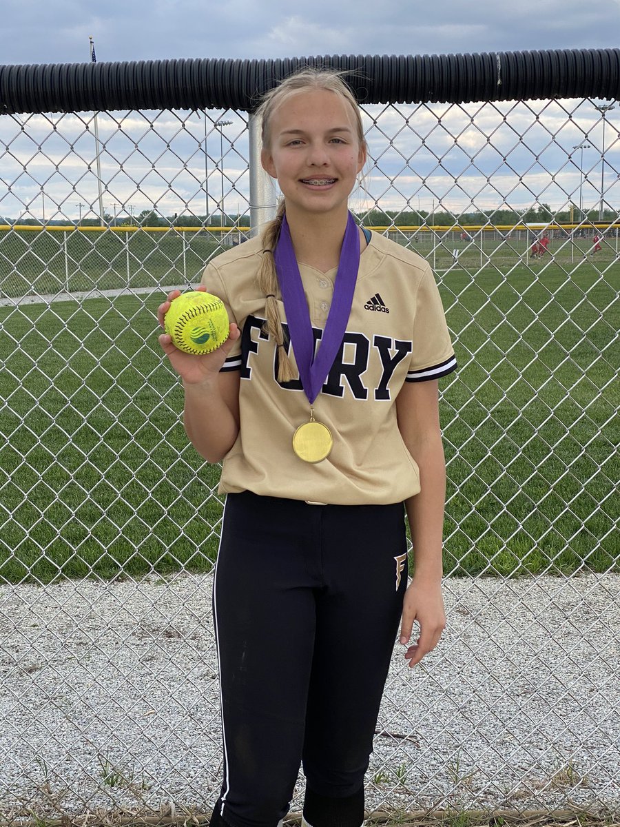 BrentKarstens's tweet photo. A proud Dad as Emerson pitched a Perfect Game in the Semifinals and  their team won the Mother’s Day Tournament! https://t.co/EctFuQI5Ao