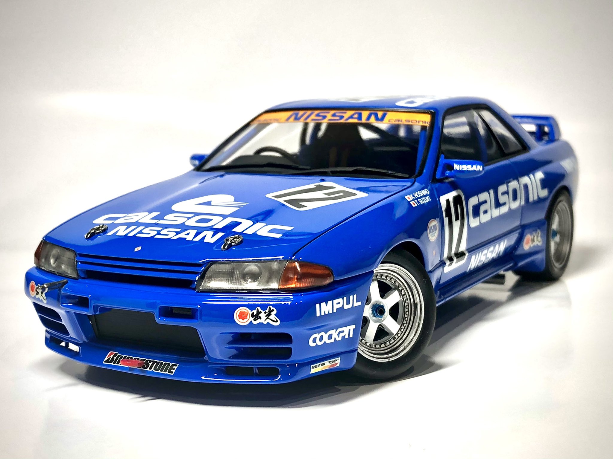 カルソニックスカイラインGT-R プラモデル 1/12-