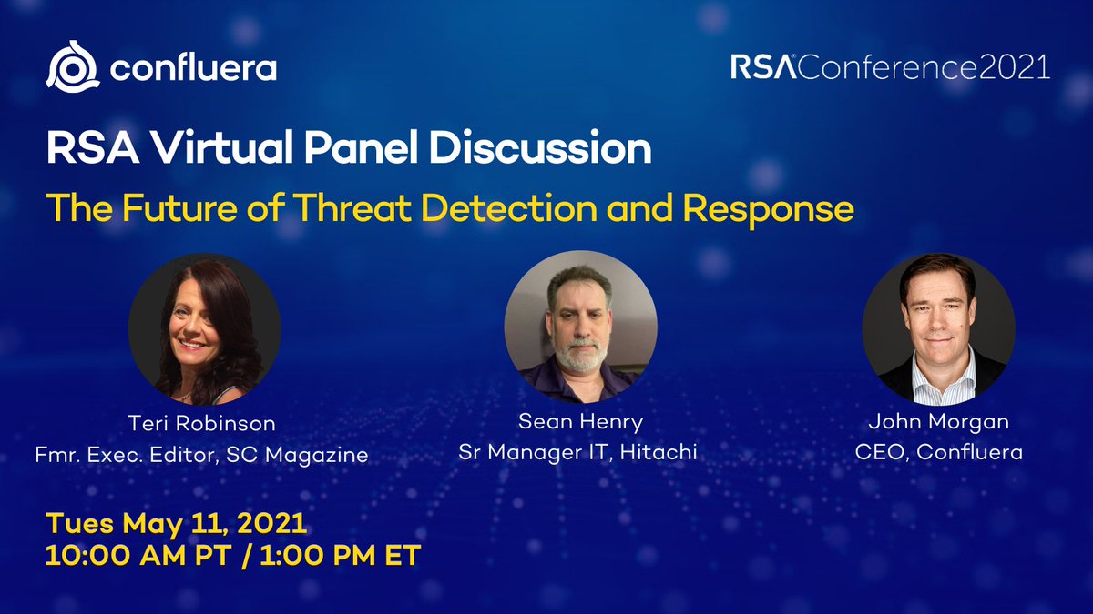 ConflueraIQ's tweet photo. Happening tomorrow! Panel discussion with industry leaders from @hitachiastemo, @SCMagazine, and @ConflueraIQ where they dive into the most pressing concerns in the cybersecurity industry. Register here: https://t.co/Gc5e0tJgfg https://t.co/5FYABXwu2l