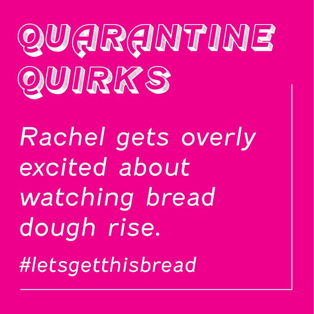 It's the little things...what's something small that's gotten you excited during quarantine? 🥖🍞

#quarantinequirks #theyeastybeasty