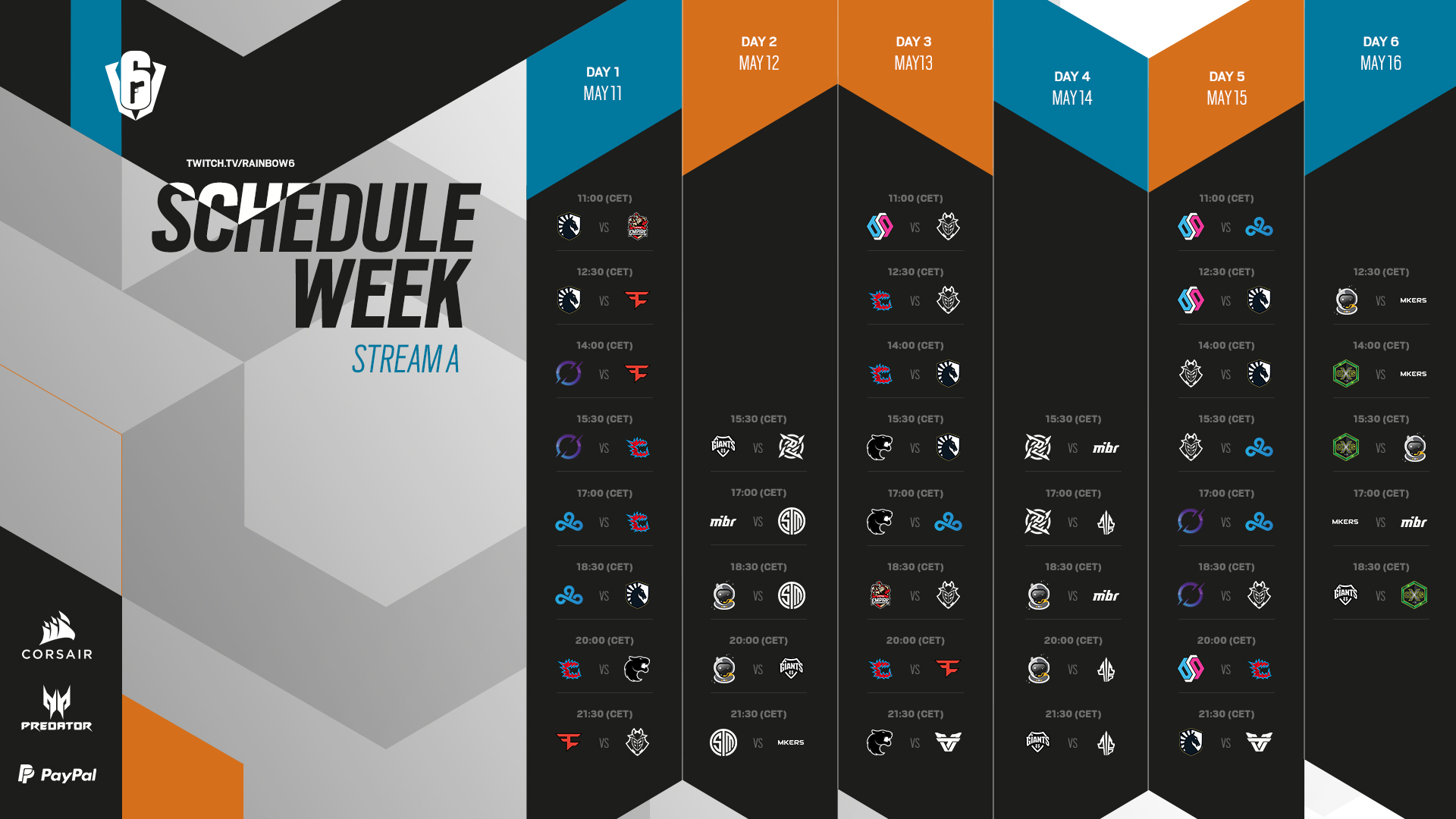 Six Invitational 21 Preview Teams Schedule And Who To Watch Siegegg