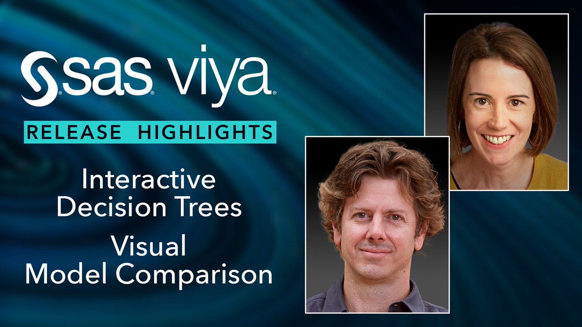 On the docket for tomorrow’s May 11th 12 noon ET SAS Viya Release Highlights show: interactive decision trees, visual model comparison AND a preview of SAS Viya sessions at #SASGF. Set your reminder now: youtube.com/watch?v=EFmiQg… #SASusers #LearnSAS #DataScience
