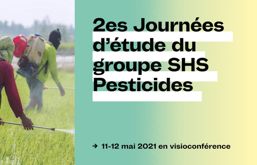 Anthrolum's tweet photo. Les 2e journées d'études du groupe #shs #pesticides, c'est demain ! https://t.co/JYugV8kmhw
