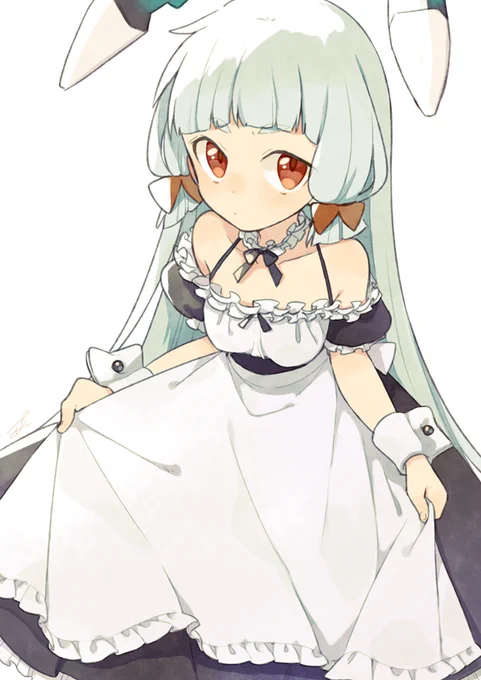 メイドの日も過去絵で濁す!でも叢雲ちゃんは可愛いから見ていっていただきたい 