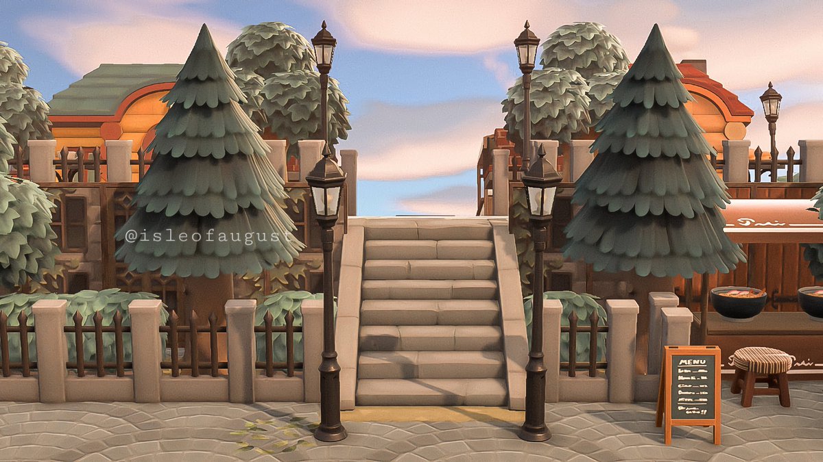isleofaugust's tweet photo. The Lazies Neighborhood! Equipped with their own food stall and minimal stairs to climb...😴 https://t.co/4S9calRTAh