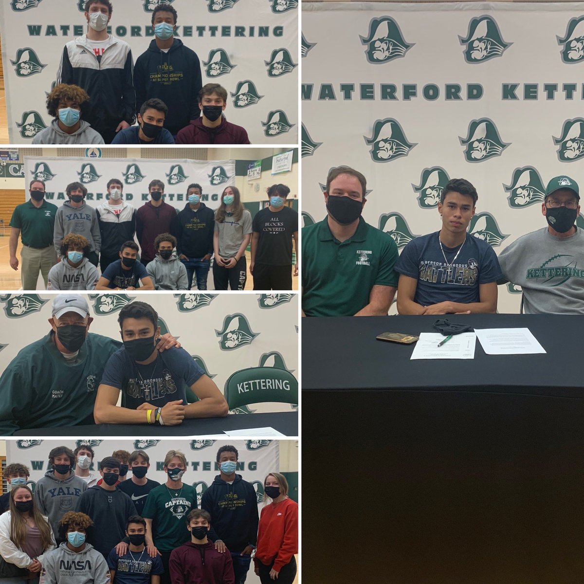 WSDATHLETICS's tweet photo. Congratulations to @WKHSCaptains Andrew Gaytan who has committed to playing Football at Alderson Broaddus University! https://t.co/WrAktRXTWM
