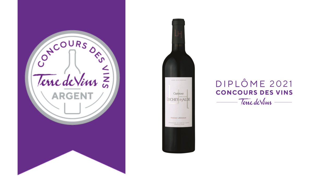 Château Luchey-Halde (@lucheyhalde) on Twitter photo Médaille d'argent pour le Château Luchey-Halde rouge 2016 au #concours <a href="/TerredeVins/">Terre de Vins</a> !
#chateaulucheyhalde #pessacleognan #vinsdebordeaux #médaille
<a href="/BdxSciencesAgro/">BordeauxSciencesAgro</a> <a href="/SabnBRUN/">Sabine BRUN</a> Médaille d'argent pour le Château Luchey-Halde rouge 2016 au #concours <a href="/TerredeVins/">Terre de Vins</a> !
#chateaulucheyhalde #pessacleognan #vinsdebordeaux #médaille
<a href="/BdxSciencesAgro/">BordeauxSciencesAgro</a> <a href="/SabnBRUN/">Sabine BRUN</a>